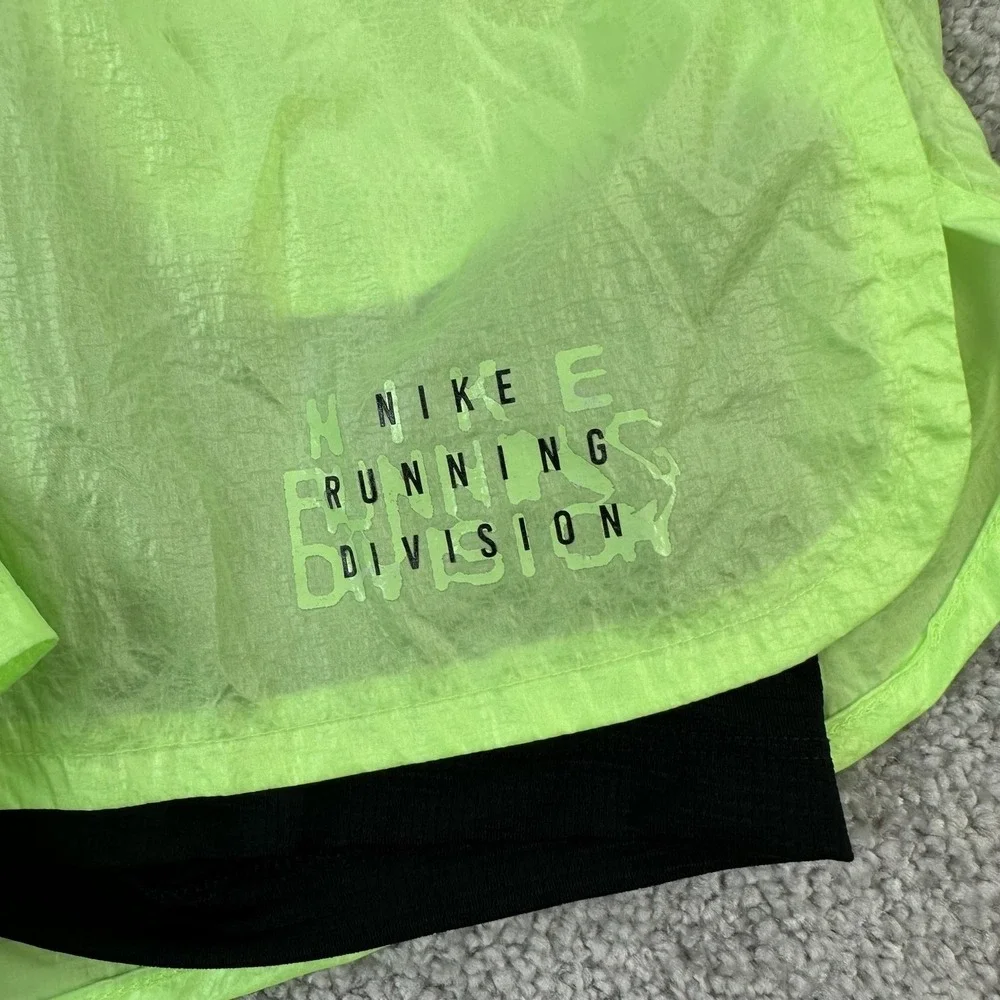 Nike Running Division Shorts Mens Medium Green 7